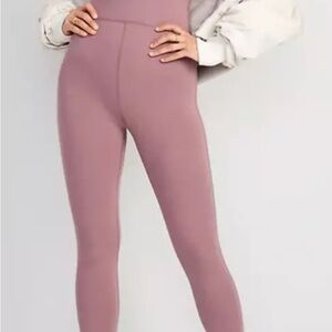 Old Navy Powerchill Athletic Jumpsuit Romper One Shoulder Mauve Pink Size Small